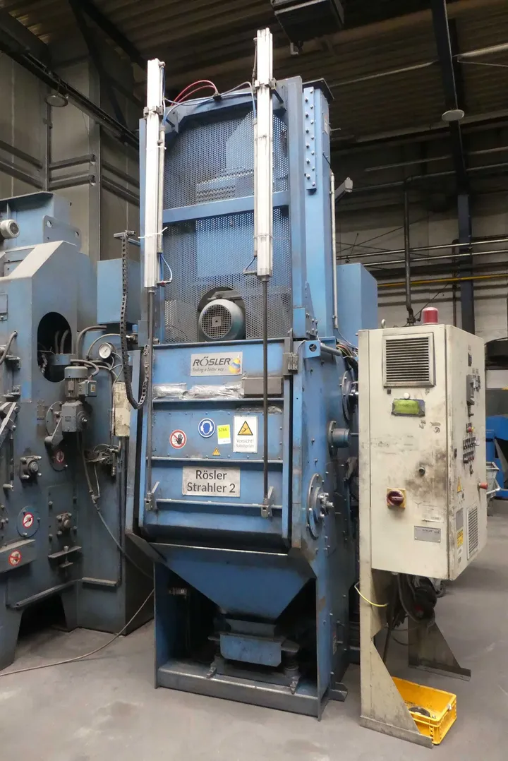 RÖSLER Durchlaufstrahlanlage RMBC 1.1